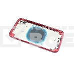 Задняя крышка (корпус) в сборе с рамкой для Apple iPhone XR red, фото2