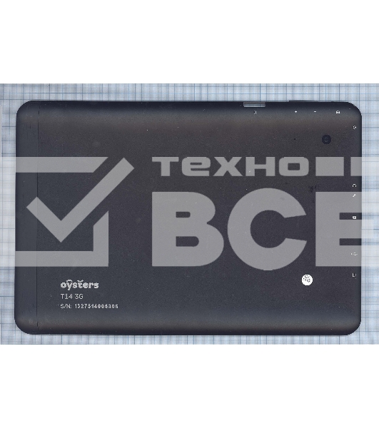 Задняя крышка Oysters T14 3G, черная