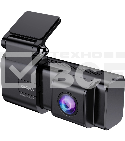 Видеорегистратор Digma FreeDrive 933W черный 4Mpix 1440x2560 1440p 110гр. SA 223