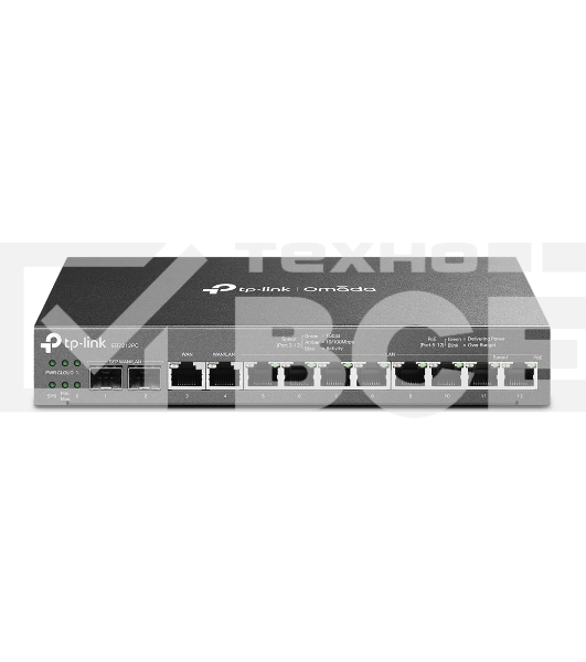 Гигабитный VPN-маршрутизатор TP-Link ER7212PC Omada с портами PoE+ и контроллером