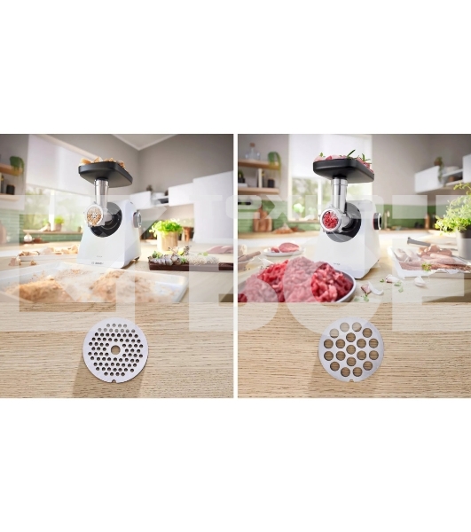 Мясорубка Bosch MFWS420W, 1900W, белый