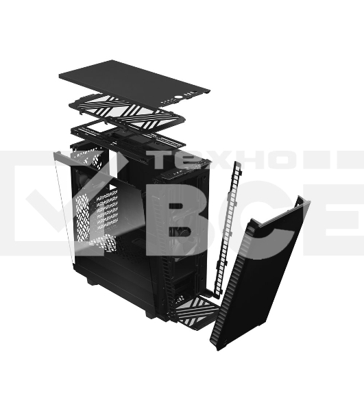Корпус Fractal Design Define 7 Compact Black TG Light Tint FD-C-DEF7C-03