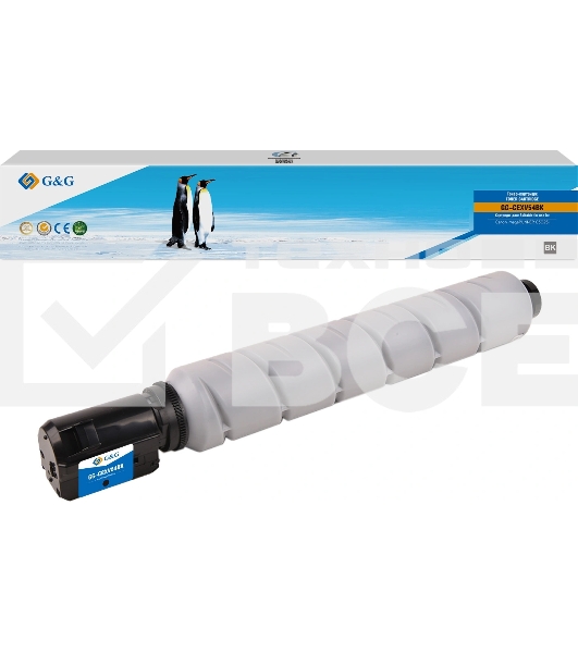 Картридж лазерный G&G GG-CEXV54BK C-EXV54 BK черный (15500 стр.) для Canon imageRUNNER C3025i