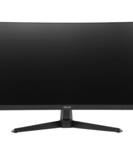 Монитор 27' ASUS TUF Gaming VG27VQ3B VA 1920x1080, 180 Гц, 1 мс, 16:9, 250 кд/м², HDMI 2.0, DP 1.2, 3.5 Jack, FreeSync, изогнутый экран (1500R), динамики (2x2 Вт), черный