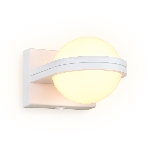 Настенный светодиодный светильник Ambrella light FW555 SWH белый песок LED 3000K 5W 80*80*138, фото4