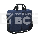 Сумка ExeGate EX264613RUS Office F1590 Dark-Blue, темно-синяя, полиэстер, для ноутбуков до 15.6