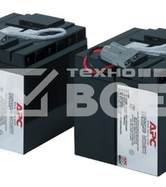 Батарея для ИБП APC RBC55 APC Replacement Battery Cartridge (2 шт. в уп-ке)