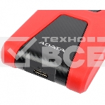 Внешний HDD AData USB 3.0 1Tb AHD650-1TU3-CRD DashDrive Durable 2.5' красный, фото4