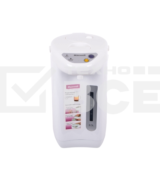 Термопот Maxwell MW-1754 (W) 800 Вт,макс.3,3 л,автомат.и ручная подача воды (3 режима)