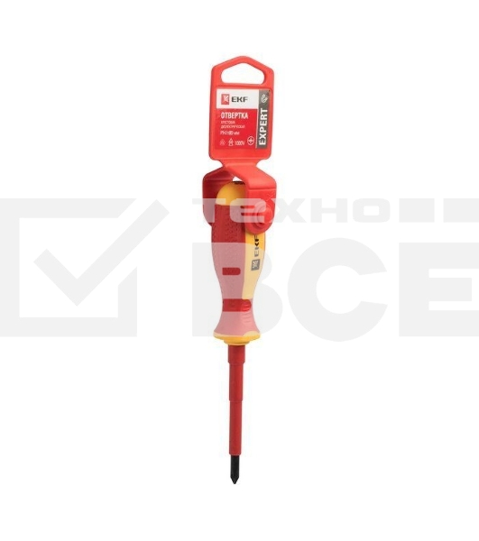 Отвертка PH1х80мм Expert 1000В PROхima EKF ph-1-80-exp-in