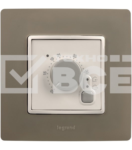 Регулятор теплого пола 672230 Legrand Etika Белый
