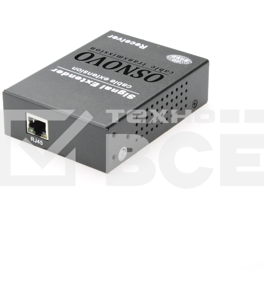 Удлинитель OSNOVO Удлинитель интерфейса USB 2.0 по сети Ethernet. Расстояние передачи 'точка-точка' по кабелю витой пары (CAT5e/6) до 150м
