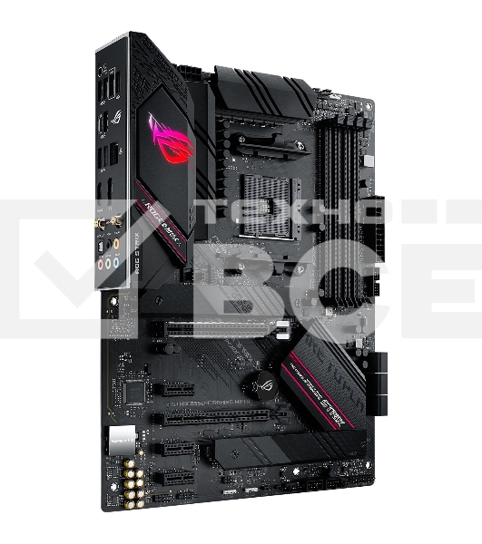 Материнская плата ASUS ROG STRIX B550-F GAMING WIFI II, AM4, AMD B550, 4xDDR4, 6xSATA, 2xM.2, 1xPCIe 3.0 x4, 1xPCIe 4.0 x16, 3xPCIe x1, 1xDP, 1xHDMI, 1x 2.5Gb LAN, 1xUSB-A 3.2 Gen 2, 2xUSB-A 3.2 Gen 1, 1xUSB-C 3.2 Gen 2, 5x3.5 мм, 7.1, ATX