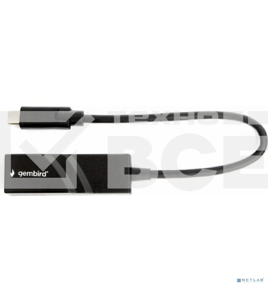 Сетевой адаптер Ethernet Gembird A-CM-LAN-01 USB C-type - Fast Ethernet adapter