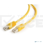 Патч-корд FTP Cablexpert кат.6, 5м, литой, многожильный (жёлтый), фото2