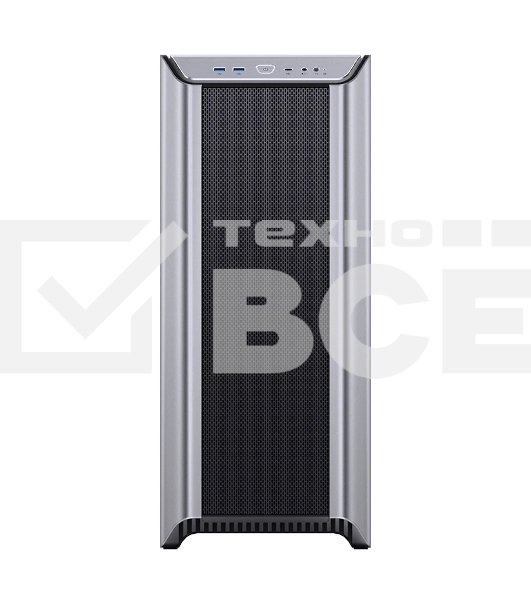 Корпус без блока питания Case JONSBO D500, Full-Tower, TG, 3x140mm ARGB, 2xUSB-A 3.2 + 1xUSB-C 3.2, E-ATX, ATX, mATX, mITX Silver