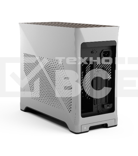 Компьютерный корпус без блока питания Fractal Design Era 2, SFF, 2x120мм, 2xUSB-A 3.0 + 1xUSB 3.2 Type-C, SFX PSU Support, mITX Silver