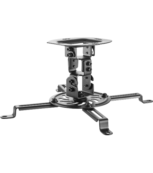 Кронштейн для проектора Cactus CS-VM-PREC01-BL черный настенный и потолочный поворот и наклон