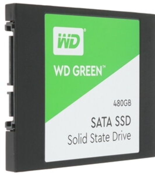 Накопитель SSD 250Gb WD Green, 2.5', SATA III, R/W - 545/510 MB/s 3D-NAND