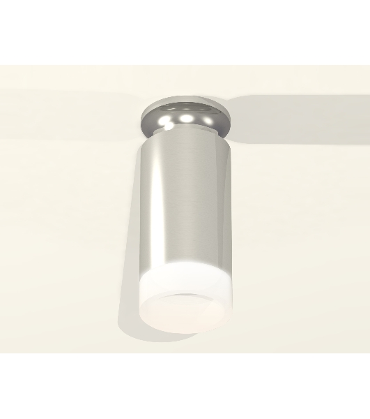Светильник Ambrella Light XS6325081 PSL/FR серебро полированное/белый матовый MR16 GU5.3 (N6903, C6325, N6248)