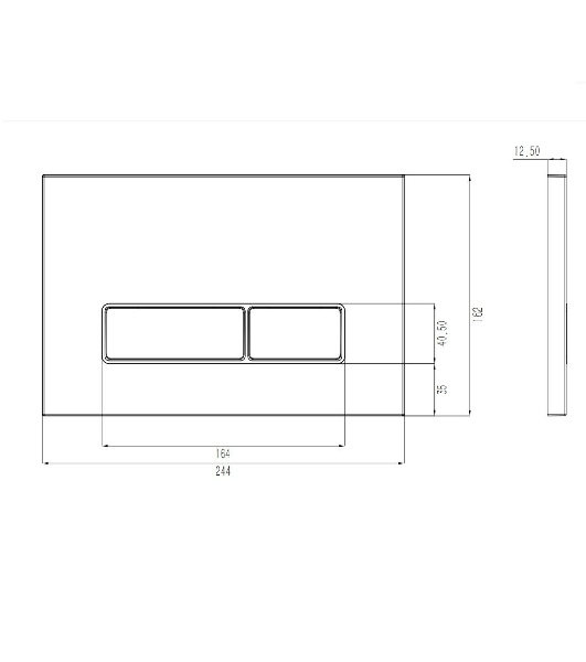 Комплект BAU 6 в 1: рамная инсталляция BAU NEO 45 для подвесного унитаза, унитаз подвесной безободковый вихревой Bau Nimb Hurricane с системой смыва 'Торнадо', быстросъемное тонкое сиденье дюропласт микролифт, клавиша смыва BAU Pulse, хром/вставка хром