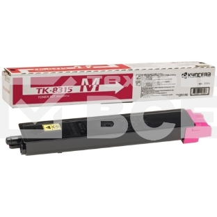 Картридж лазерный Kyocera TK-8315M (1T02MVBNL0) пурпурный для TASKalfa 2550ci 6000 стр.