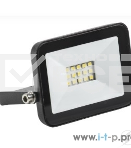 Прожектор светодиодный СДО 06-10 6500К IP65 черн. ИЭК LPDO601-10-65-K02