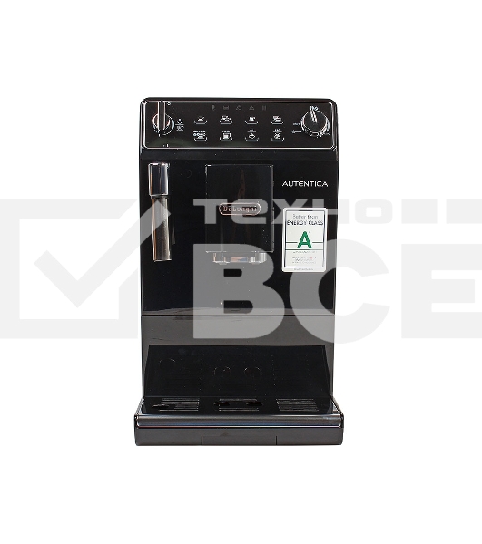 Кофемашина автоматическая DeLonghi ETAM 29.510.B чёрный, исп. кофе - зерновой/молотый, 1.3 л, 1450 Вт, 15 Бар.