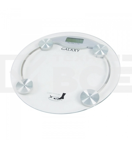 Весы Galaxy GL 4804 (макс.вес 180кг. ЖК дисплей с подсветкой,Цена деления 0,1кг.)