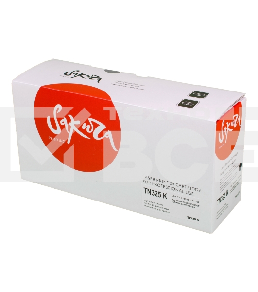 Картридж Sakura TN325BK для Brother HL-4140CN, HL-4150CDN, HL-4570CDW, HL-4570CDWT, DCP-9055CDN, DCP-9270CDN, MFC-9460CDN, MFC-9465CDN, MFC-9970CDW, черный, 4000 к.