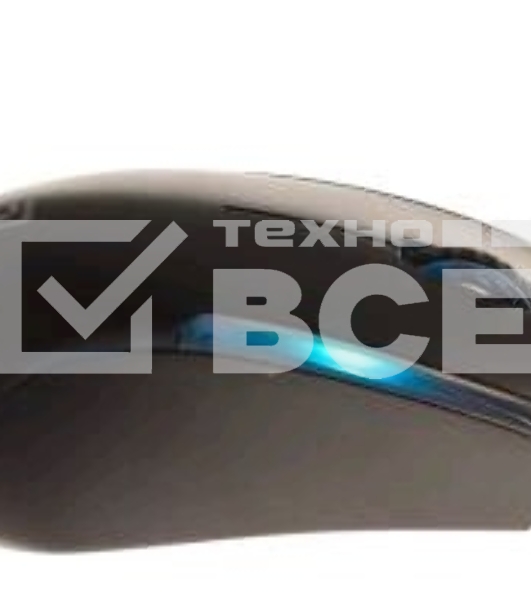 Мышь проводная Oklick 245M черный, 1000 dpi, USB, кнопки - 3