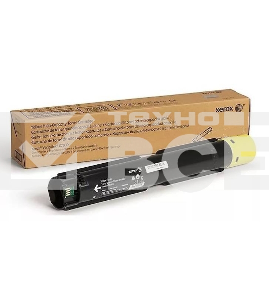Картридж лазерный XEROX 106R03770 желтый для XEROX VersaLink C7000 (3300 стр)(Channels)