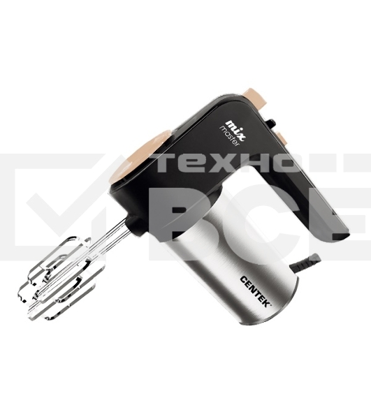 Миксер Centek CT-1123 Beige 800Вт, 6 скоростей +турбо, взбивание/замешивание