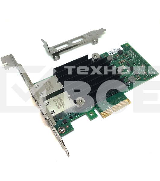Сетевая карта Intel X550T2BLK 2xRG45 10Gb/s PCI-E 3.0x8 Low Profile (X550T2BLK 940136)