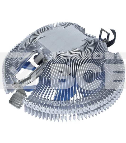 Кулер для процессора AeroCool / Formula Verkho I серебристый, 80 мм, алюминий, 2500 об/мин, 29.7 дБ, 4 pin, 90 Вт, 45 мм