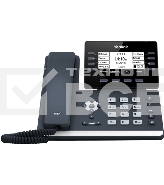 Телефон VOIP SIP-T53W YEALINK