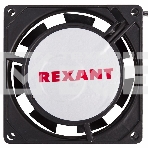Вентилятор для корпуса Rexant RX 8025HS 220VAC черный, 80 мм, 2450 об/мин, 29 дБ, 2 pin, фото2