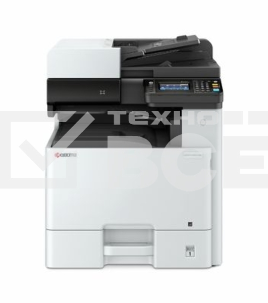 МФУ лазерный Kyocera Ecosys M8124cidn (1102P43NL0), A3, цветной, печ. до 24 стр/мин. (А4) до 12 стр/мин. (А3), скан. до 50 стр/мин., 1200 x 1200 dpi (печать) 600x600dpi (скан.), USB, RJ-45, NFC, Air Print, Mopria