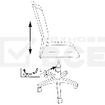 Кресло детское Бюрократ KD-9/WH/TW-13A розовый TW-03A TW-13А, сетка/ткань, пластик белый, фото14