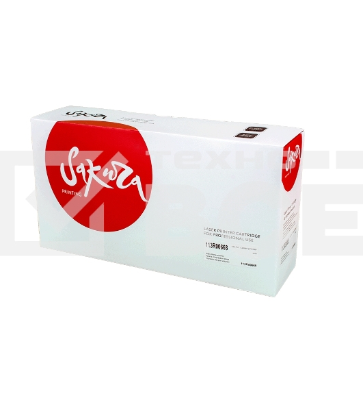 Картридж Sakura 113R00668 для Xerox Phaser 5500, черный, 30 000 к.