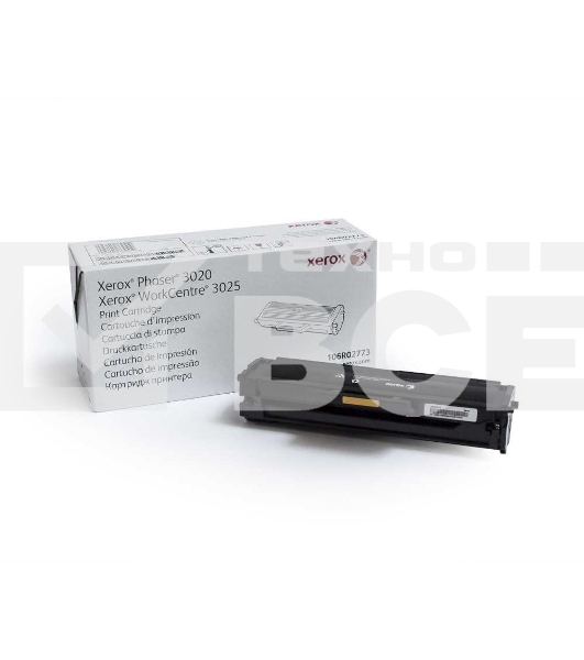 Картридж лазерный Xerox 106R02773 черный для Xerox Phaser 3020/WC 3025 (1500 стр)(Channels)