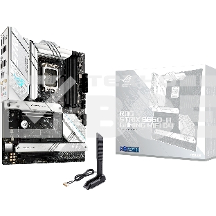 Материнская плата ASUS ROG STRIX B660-A GAMING WIFI D4, LGA 1700, Intel B660, 4xDDR4, 4xSATA, 3xM.2, 1xPCIe 5.0 x16, 1xPCIe 3.0 x4, 2xPCIe x1, 1xHDMI, 1xDP, 1x 2.5Gb LAN, 4xUSB 2.0, 2xUSB 3.2 Gen 1, 1xUSB-A 3.2 Gen 2, 1xUSB-C 3.2 Gen 1, 1xUSB-C 3.2 Gen 2x
