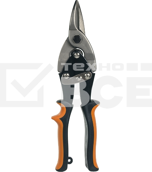 Ножницы по металлу 250мм НМ-250S двухкомпонентные рукоятки Вихрь 73/10/8/1