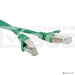 Патч-корд Hyperline PC-LPM-STP-RJ45-RJ45-C5e-1.5M-LSZH-GN F/UTP, экранированный, Cat.5е, LSZH, 1.5 м, зеленый, фото 1