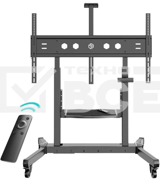 Мобильная стойка МОТОРИЗОВАННАЯ ONKRON на 1 ТВ/ 50-100