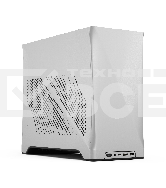 Компьютерный корпус без блока питания Fractal Design Era 2, SFF, 2x120мм, 2xUSB-A 3.0 + 1xUSB 3.2 Type-C, SFX PSU Support, mITX Silver