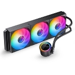 Система жидкостного охлаждения Jonsbo TG-420 ARGB Black, 420 мм, 3x140 мм, 800-1800 об/мин, 20.3-36.2 дБ, 4-pin PWM, 300 Вт, ARGB, черный, фото10