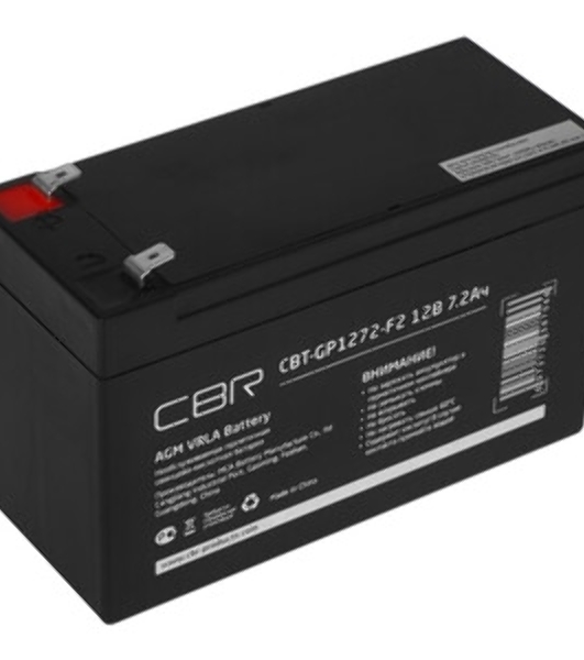 Батарея для ИБП CBR CBT-GP1272-F2 (12В 7.2А·ч), клеммы F2