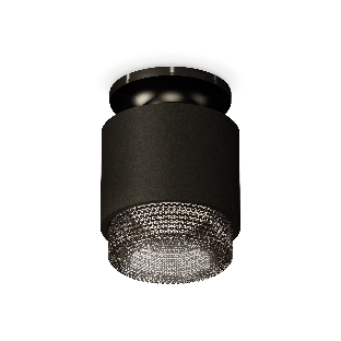 Светильник Ambrella Light XS7511062 SBK/PBK/BK черный песок/черный полированный/тонированный MR16 GU5.3 (N7926, C7511, N7192)