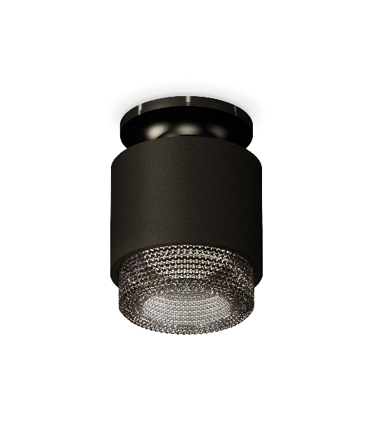 Светильник Ambrella Light XS7511062 SBK/PBK/BK черный песок/черный полированный/тонированный MR16 GU5.3 (N7926, C7511, N7192)